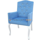 LUDWIK PIK armchair with crystals 101 cm