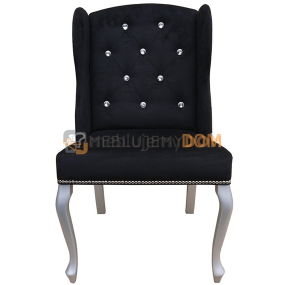 USZAK PIK chair with crystals and thumbtacks 98 cm