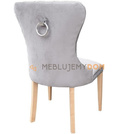 Chair MARGARET with thumbtacks and knocker 96 cm