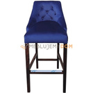 Bar stool DAFFY PIK with piping 110 cm