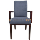 VALENCIA chair with wooden armrests 98 cm