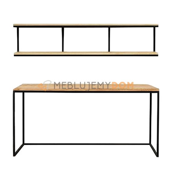 Desk KENNET with shelf