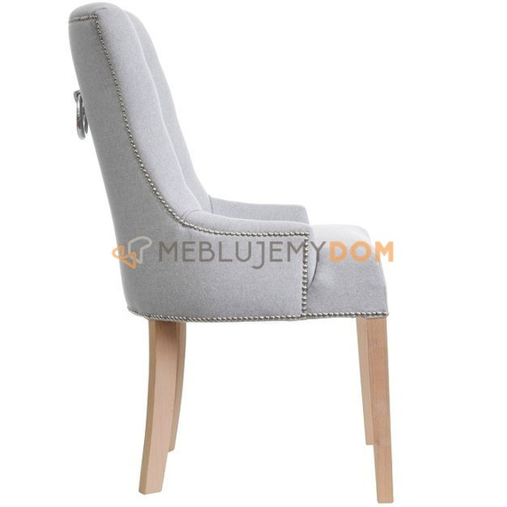 HEIDI chair with thumbtacks and knocker 98 cm