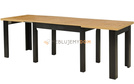 Extendable table LUCAS 120 x 80 cm