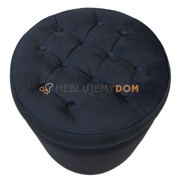 Pouf GLAMOUR with thumbtacks Ø 40 cm