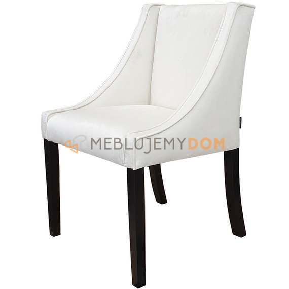 LOVELY chair with black thumbtacks and knocker 85 cm