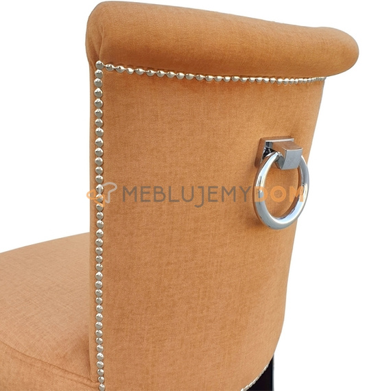 MICHELLE chair with thumbtacks and knocker 87 cm