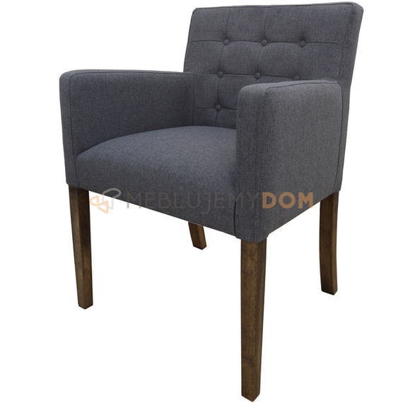 TIAGO armchair with buttons 85 cm