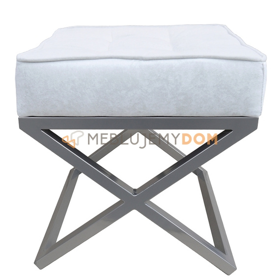 Pouf FELIX 4-PIK Square with piping 45 x 45 cm