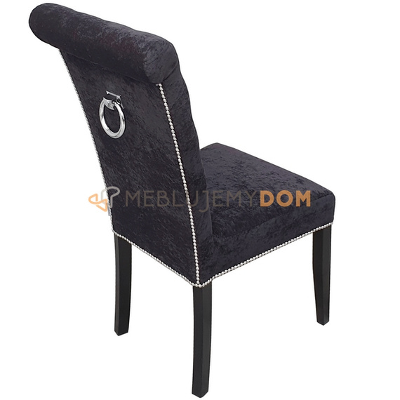 Chair LORENCO with thumbtacks and knocker 103 cm