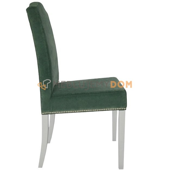 LUDWIK chair with thumbtacks and knocker 101 cm