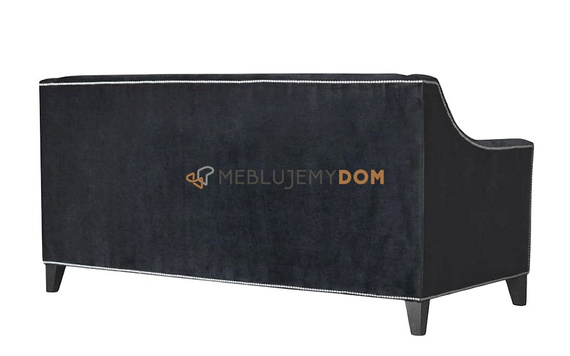 2-seater sofa PELLINI with thumbtacks