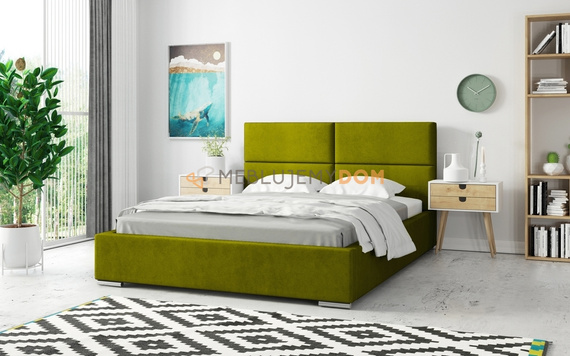Upholstered bed MILANO