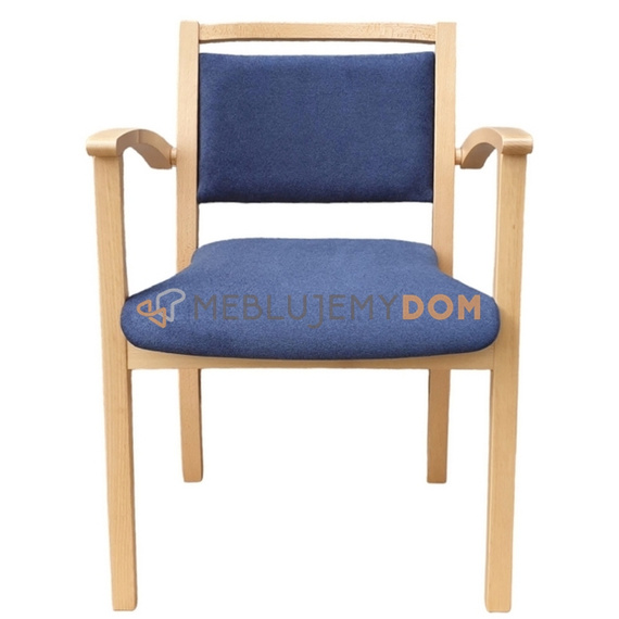 Stacking chair DANILO with armrests 82 cm
