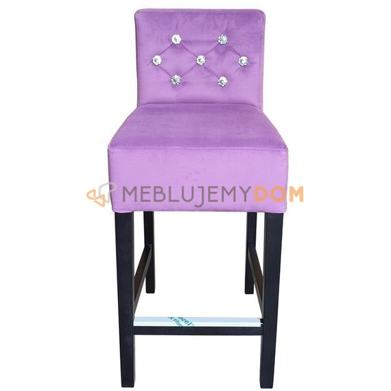 Bar stool OBLIQUE PIK with crystals 93 cm