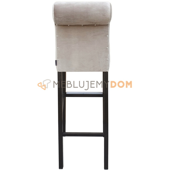 Bar stool SIMPLE PIK with buttons and roller 116 cm