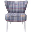 CLUB PIK armchair with buttons 79 cm