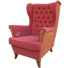 USZAK CHESTERFIELD Multicolour armchair