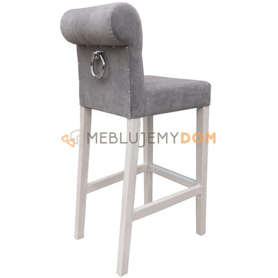 Bar stool NARROW PIK with roller and knocker 106 cm