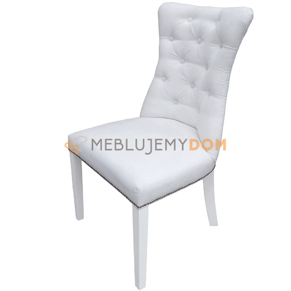 AMELIA chair with thumbtacks and knocker 98 cm