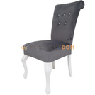 Chair TIZIANO with crystals and knocker 100 cm