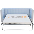 2-seater MADLEN sofa with rollers