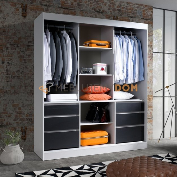 Sliding wardrobe CLARKE 180 cm