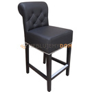 Bar stool SIMPLE PIK with roller and thumbtacks 96 cm