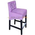 Bar stool OBLIQUE PIK with crystals 93 cm