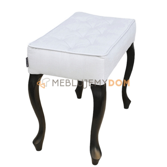 Pouf LUDWIK PIK with piping 50 x 30 cm