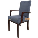 VALENCIA chair with wooden armrests 98 cm