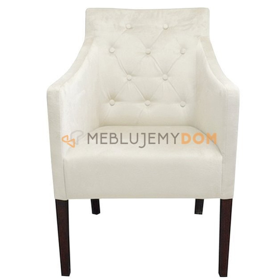 JUMPY SIMPLE PIK armchair with buttons 98 cm