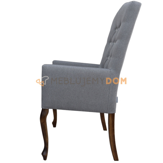 LUDWIK PIK armchair with crystals 110 cm