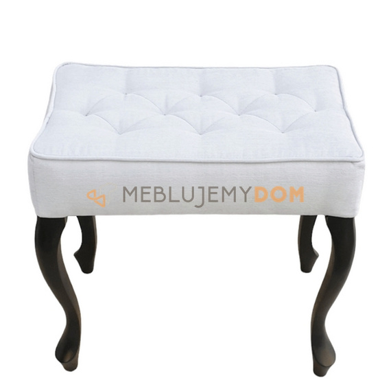 Pouf LUDWIK PIK with piping 50 x 30 cm