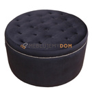 Pouf GLAMOUR with thumbtacks Ø 80 cm