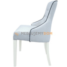 DONALD PIK chair with piping and crystals 88 cm