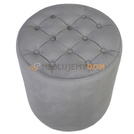 Pouf ROUND PIK with buttons Ø 40 cm