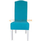OBLIQUE chair with rounded backrest 110 cm