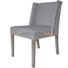 Chair GRETA with thumbtacks and knocker 86 cm