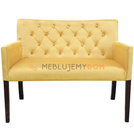 Upholstered bench VICKY PIK with buttons 84 cm