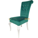 Chair FLAVIO with crystals and knockers 100 cm