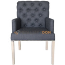 FRESCO armchair with thumbtacks and knocker 94 cm