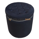 Pouf GLAMOUR with thumbtacks Ø 40 cm