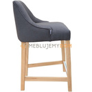 Bar stool DAFFY with piping 94 cm