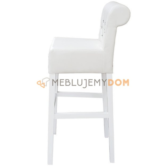 Bar stool SIMPLE PIK with crystals and roller 116 cm