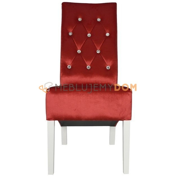 OBLIQUE PIK chair with crystals 107 cm