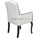 LUDWIK armchair with piping 101 cm