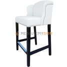 Bar stool USZAK with thumbtacks and knocker 97 cm