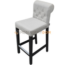 Bar stool NARROW PIK with buttons and roller 96 cm