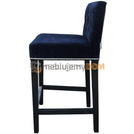 Bar stool NARROW PIK with thumbtacks and knocker 93 cm